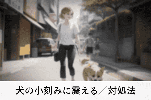 犬の小刻みに震える／対処法